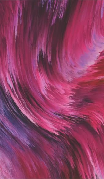 iPhone and Android Abstract Pink Waves Phone Live Wallpaper