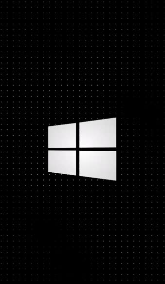 Glitchy Windows Logo iphone lock screen wallpaper