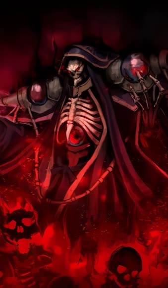iPhone And Android Ainz Ooal Gown Overlord Phone Live Wallpaper