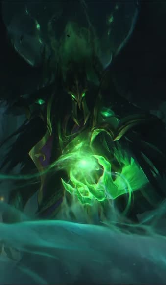 iPhone  Android League Of Legends Tyrant Swain Game Phone Live Wallpaper