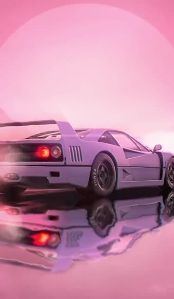 Android  iOS iphone Mobile Aesthetic F 40 Forza Horizon 4 Free Live Wallpaper