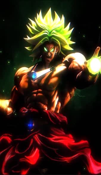 iPhone  Android Dragon Ball Angry Broly Super Power Phone Live Wallpaper