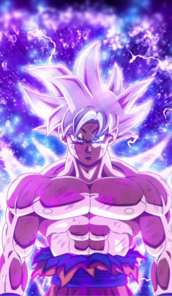iPhone and Android Goku Ultra Instinct Dragonball Live Phone Wallpaper