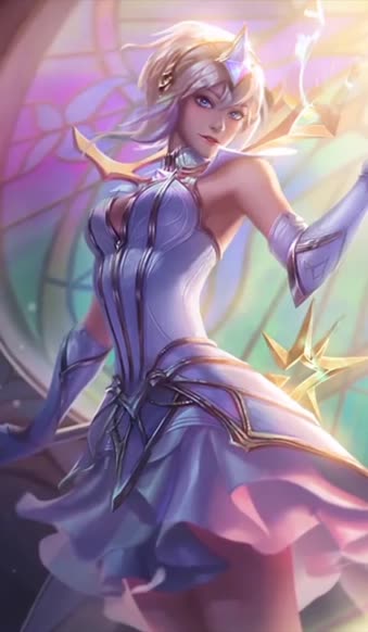 iPhone and Android Elementalist Lux League Of Legends Live Phone Wallpaper