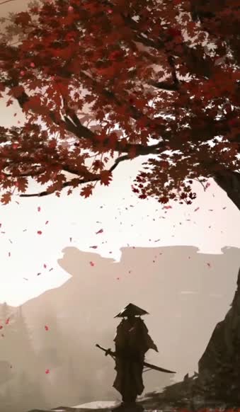 Live Phone Samurai Autumn Wallpaper To iPhone And Android