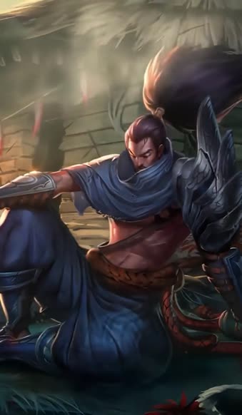 iPhone and Android Yasuo League Of Legends Phone Live Wallpaper