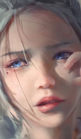 Live Phone Crying Elf Girl Wallpaper To iPhone And Android