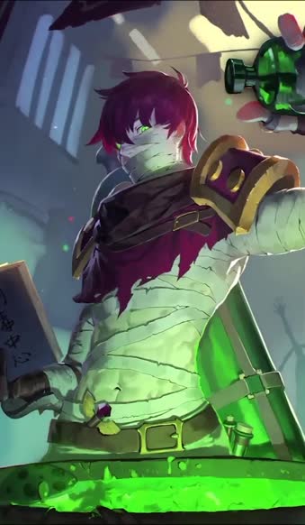 iPhone and Android The Mad Chemist League Of Legends Phone Live Wallpaper