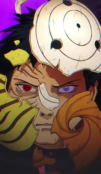 Broken Mask Obito Wallpaper of Anime