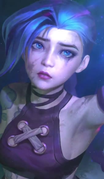 Jinx Flare For iPhone Wallpaper