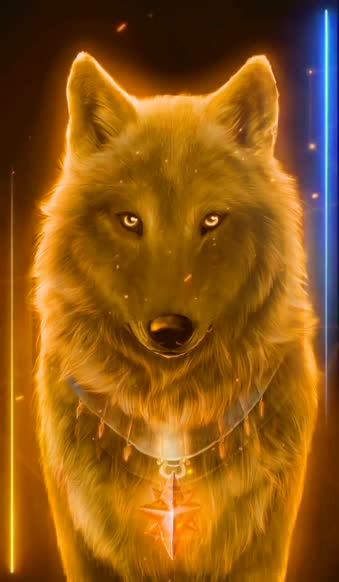 Cool Dynamic Wolf Free Live Phone Wallpaper