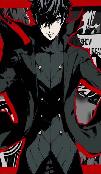 iPhone and Android Joker Persona 5 Game Phone Live Wallpaper
