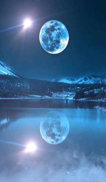Cool Lunar Landscape Free Live Phone Wallpaper