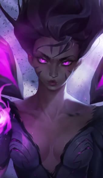 iPhone  Android Void Daughter Kai Sa League Of Legends Game Wallpaper