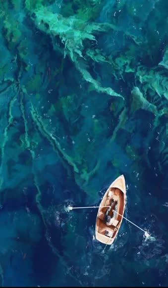iPhone  Android Lonely Boat Dragon Bones Free Phone Live Wallpaper