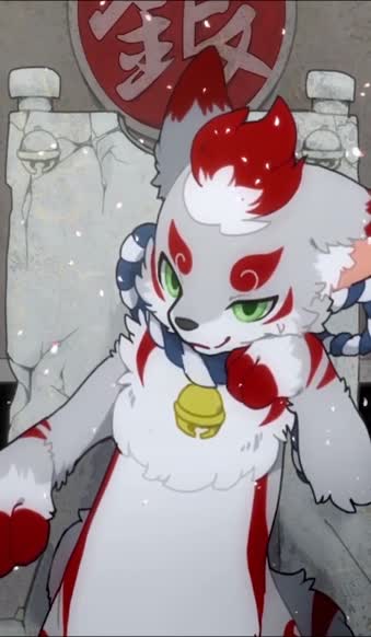 iPhone and Android Furry Rugin Anime Phone Live Wallpaper