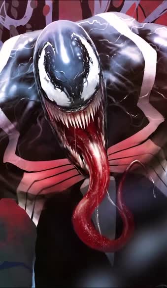 iPhone  Android Hungry Venom Comics Phone Live Wallpaper