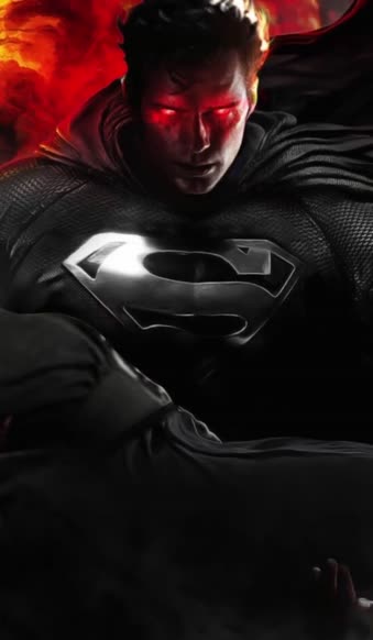 Android  iOS iphone Mobile Dark Superman Movie Live Wallpaper