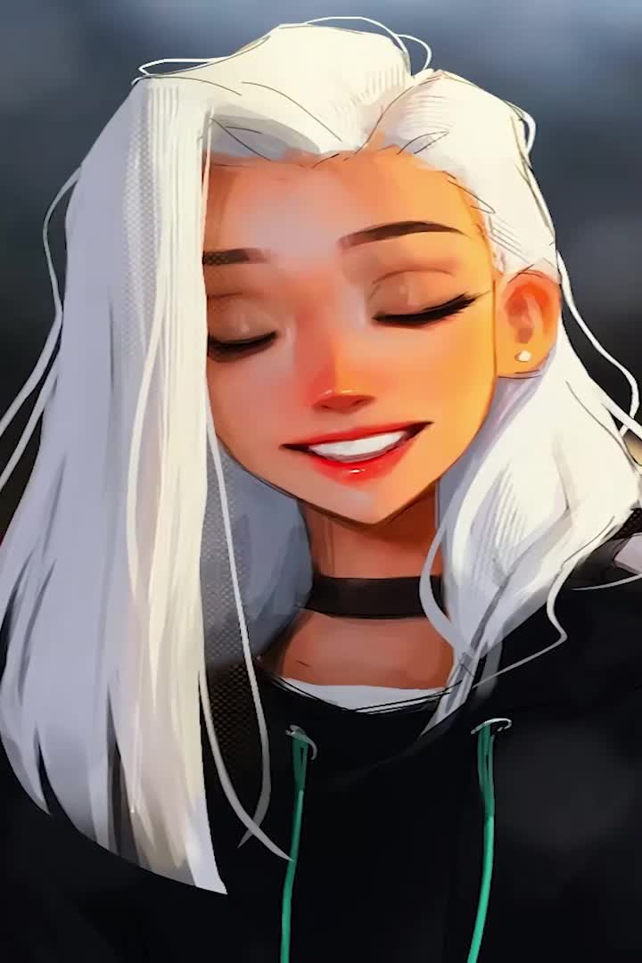 Download Chill Girl For iPhone Wallpaper