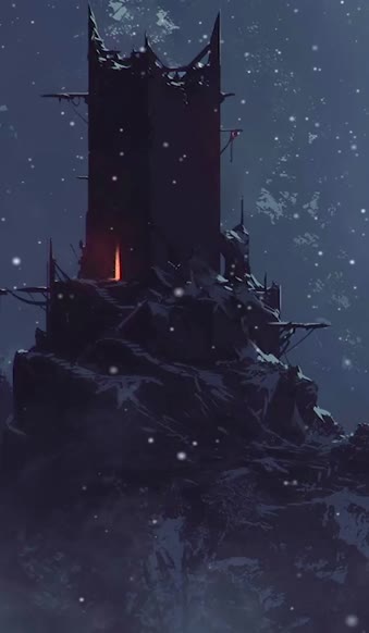 Iphone And Android Winter Fortress Phone Live Wallpaper