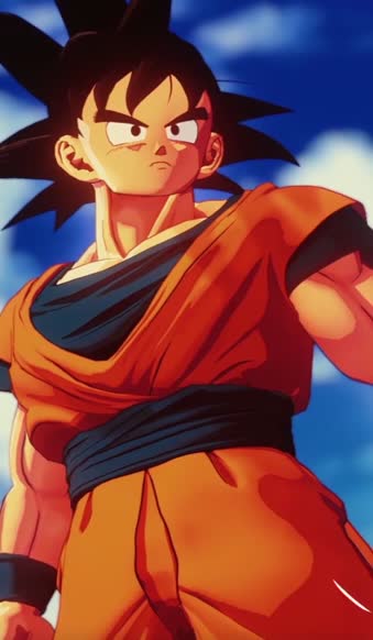 iPhone And Android Dragon Ball Goku Electric Anime Live Phone Wallpaper