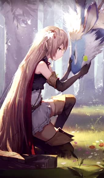 Android  iOS iphone Mobile Arisa Shadowverse Free Live Wallpaper