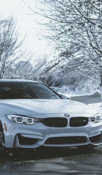 Iphone And Android Bmw Winter Phone Live Wallpaper