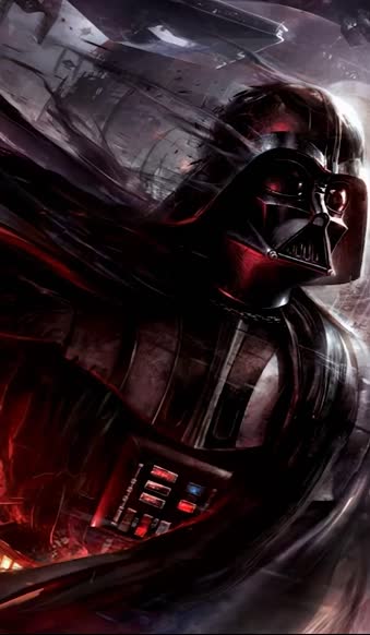 iPhone And Android Darth Vader Magma Star Wars Phone Live Wallpaper