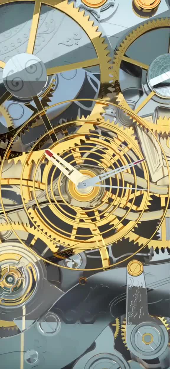 Cool The Internal Mechanical Movement Free Live Phone Wallpaper