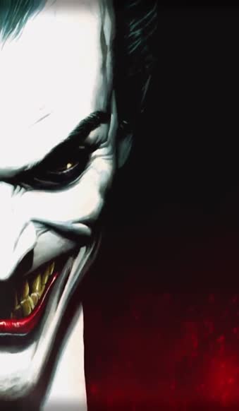 iPhone  Android Smiling Joker Scary Face Fantasy Phone Live Wallpaper