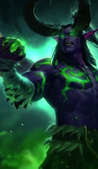 iPhone  Android The Betrayer World Of Warcraft Game Phone Live Wallpaper