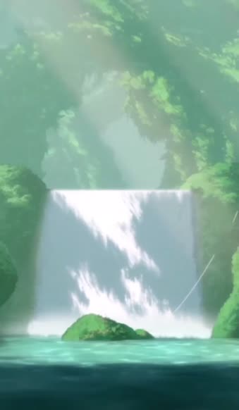 Waterfall Fishing Fall Wallpaper Iphone