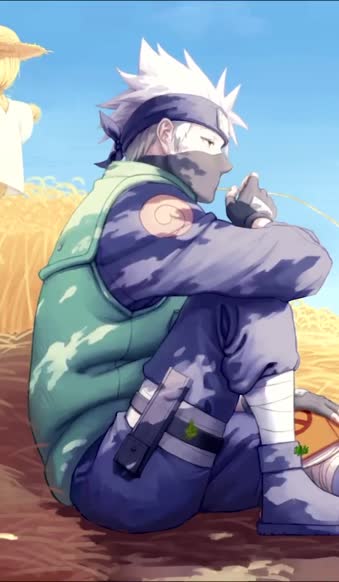 iPhone  Android Kakashi Chilling Anime Phone Live Wallpaper