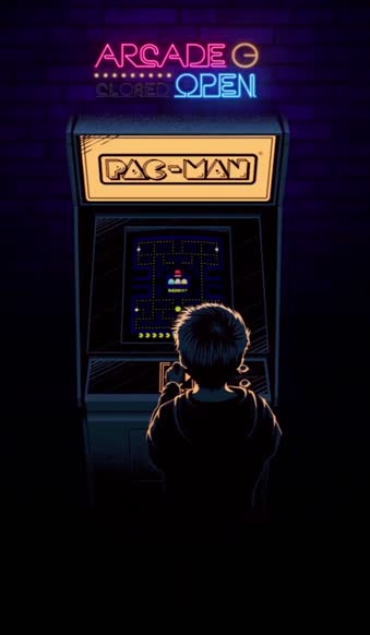 Live Phone Retro Arcade Pac Man Wallpaper To iPhone And Android