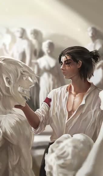 Sculptures Attack On Titan Wallpaper of Anime