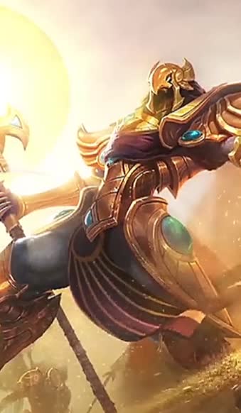 Live Azir Emperor Sands Lol Phone Wallpaper to iPhone and Android