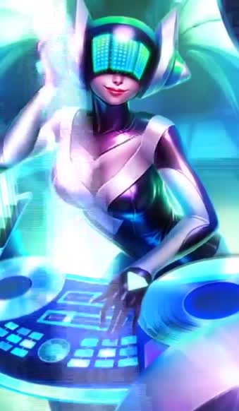 Live Cool Dj Sona Kinetic Lol Wallpaper To Iphone And Android