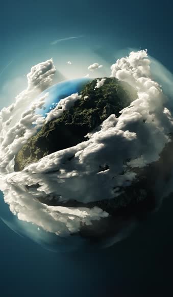 iPhone And Android Tiny Planet Phone Live Wallpaper