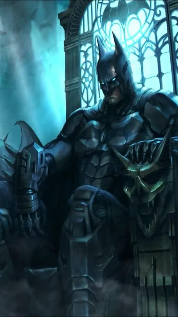 4k Live Wallpaper-Batman-Throne 