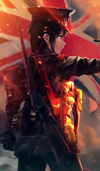 iPhone  Android Battlefield Anime Girls Phone Live Wallpaper