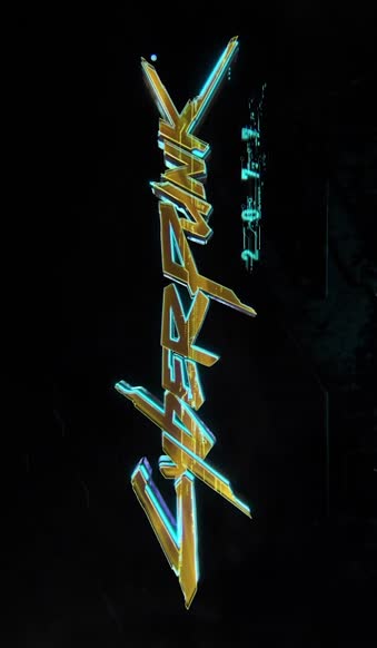 iPhone And Android Cyberpunk 2077 Logo Phone Live Wallpaper