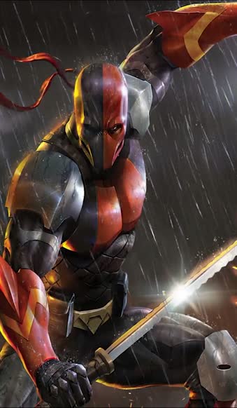 iPhone  Android Deathstroke Dc Comics Phone Live Wallpaper