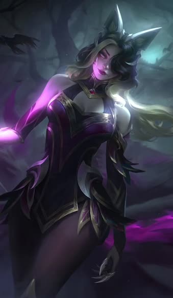 Coven Ahri Lol For iPhone Wallpaper