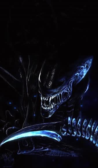 iPhone and Android Alien Monster Beast Phone Live Wallpaper