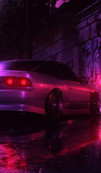 Android  iOS iphone Mobile Nissan 180sx Nfs Free Live Wallpaper