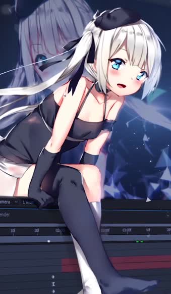  After Effects Girl Anime Iphone Wallpaper