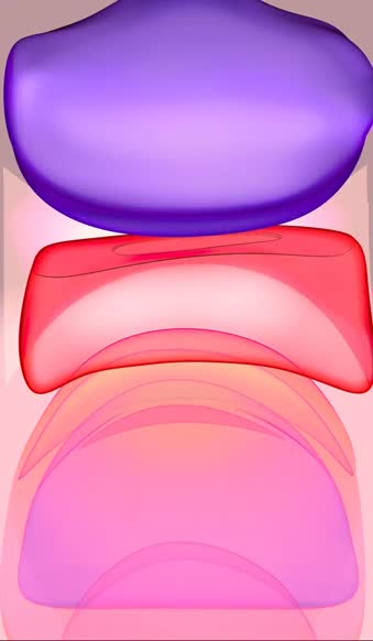 Jelly Red Light iPhone 11 Live Wallpaper