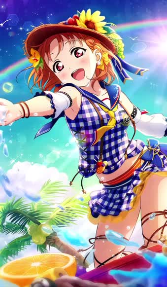 Android  iOS iphone Mobile Chika Takami Love Live Sunshine Free Live Wallpaper