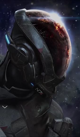 iPhone  Android Mass Effect Soldier Game Phone Live Wallpaper