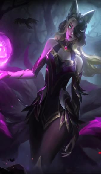 iPhone  Android Coven Ahri League Of Legends Phone Live Wallpaper